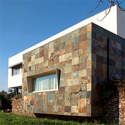 piedra para exteriores - fachadas